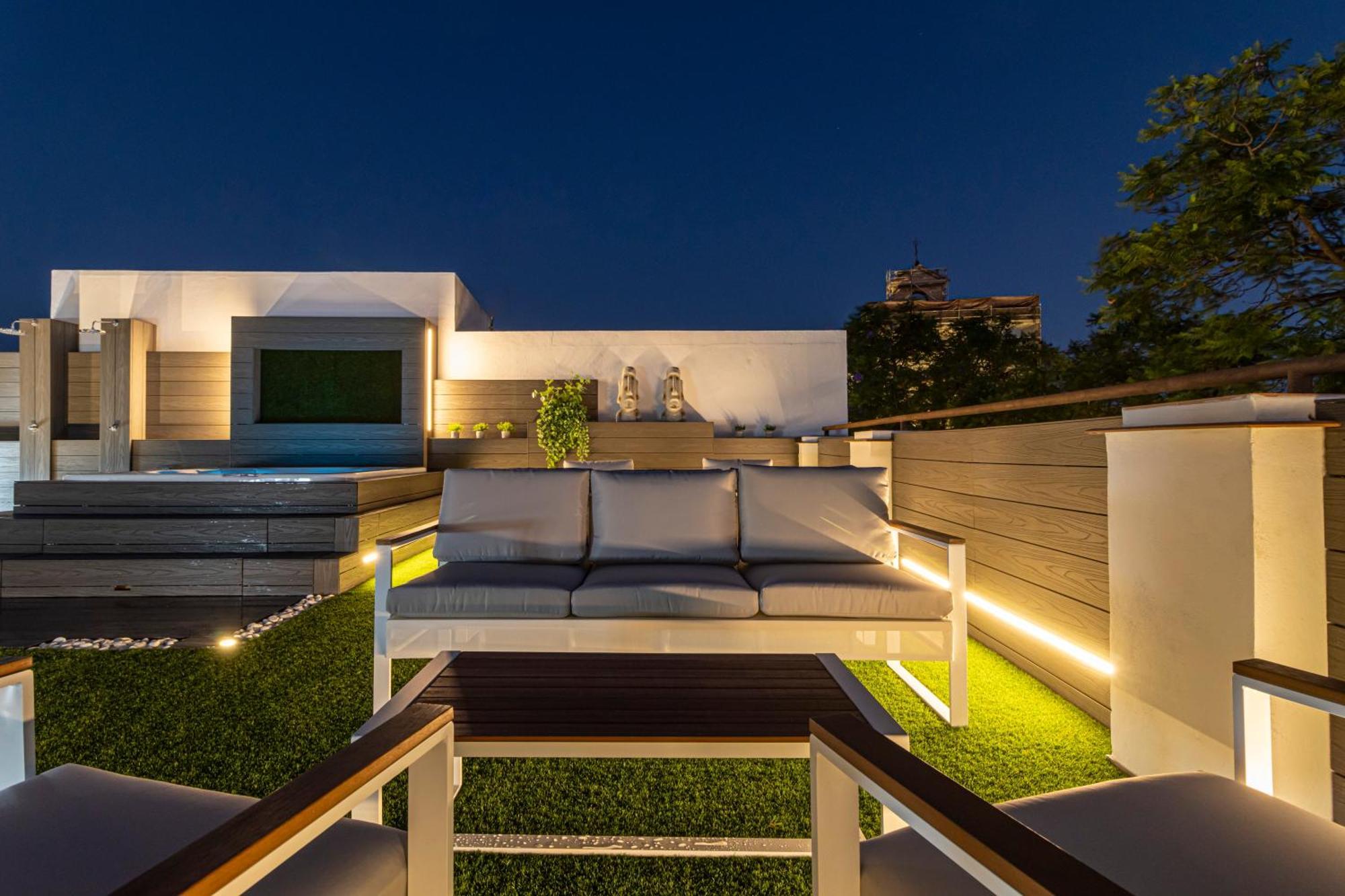 Allo Apartments Plateros Centro Jacuzzi Comunitario เฮเรซ เด ลาฟรอนเตรา ภายนอก รูปภาพ