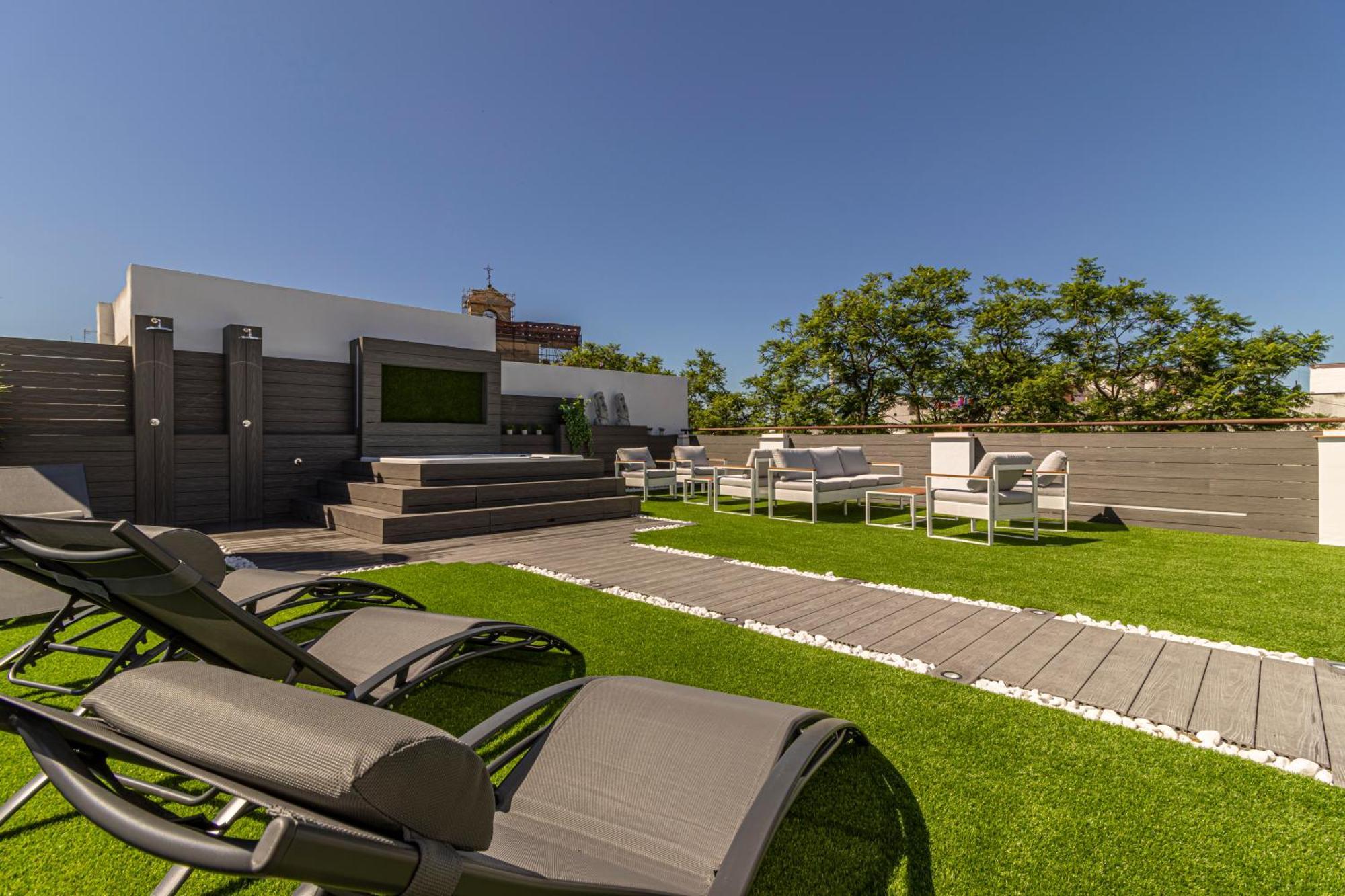 Allo Apartments Plateros Centro Jacuzzi Comunitario เฮเรซ เด ลาฟรอนเตรา ภายนอก รูปภาพ
