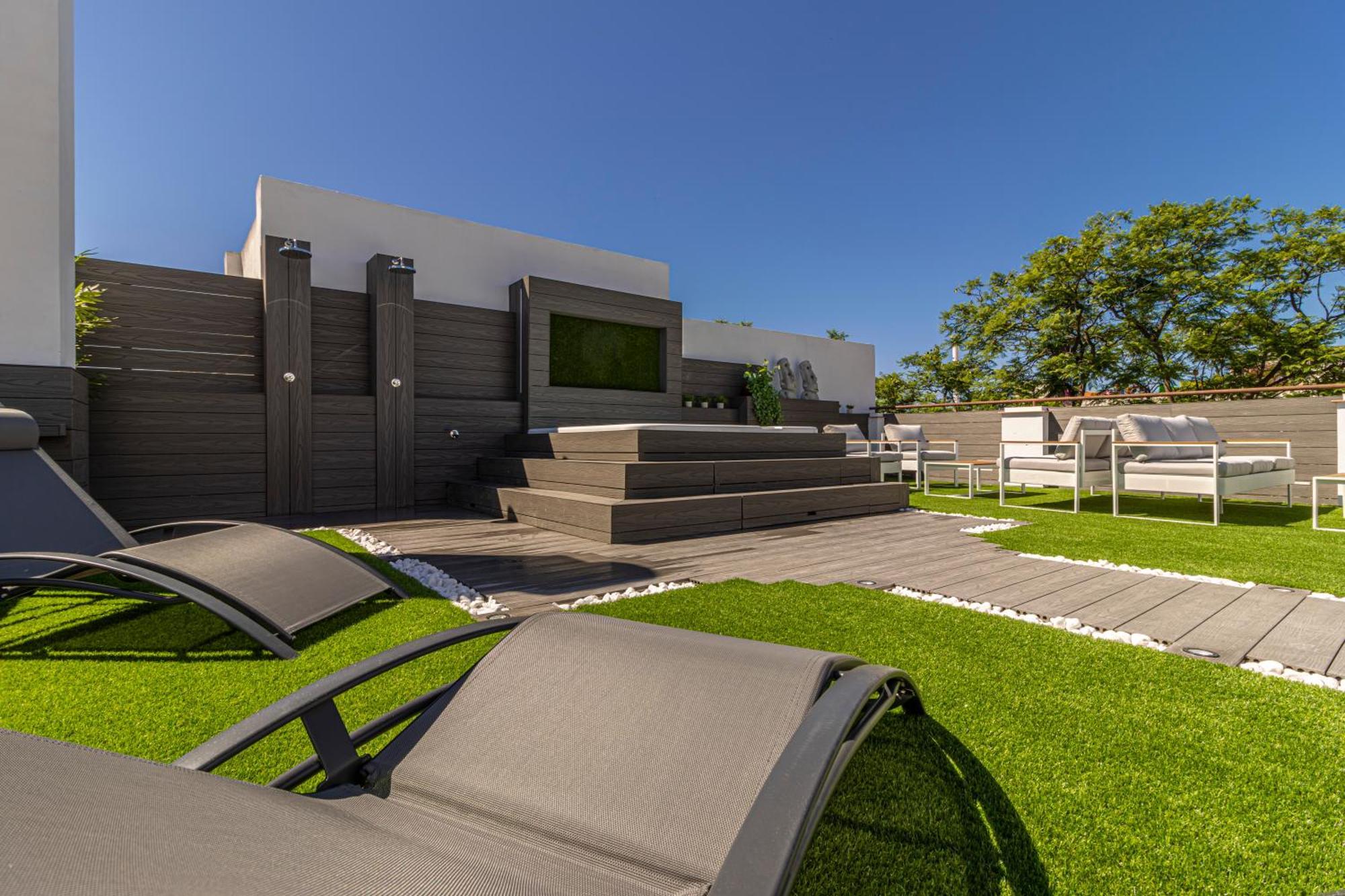 Allo Apartments Plateros Centro Jacuzzi Comunitario เฮเรซ เด ลาฟรอนเตรา ภายนอก รูปภาพ