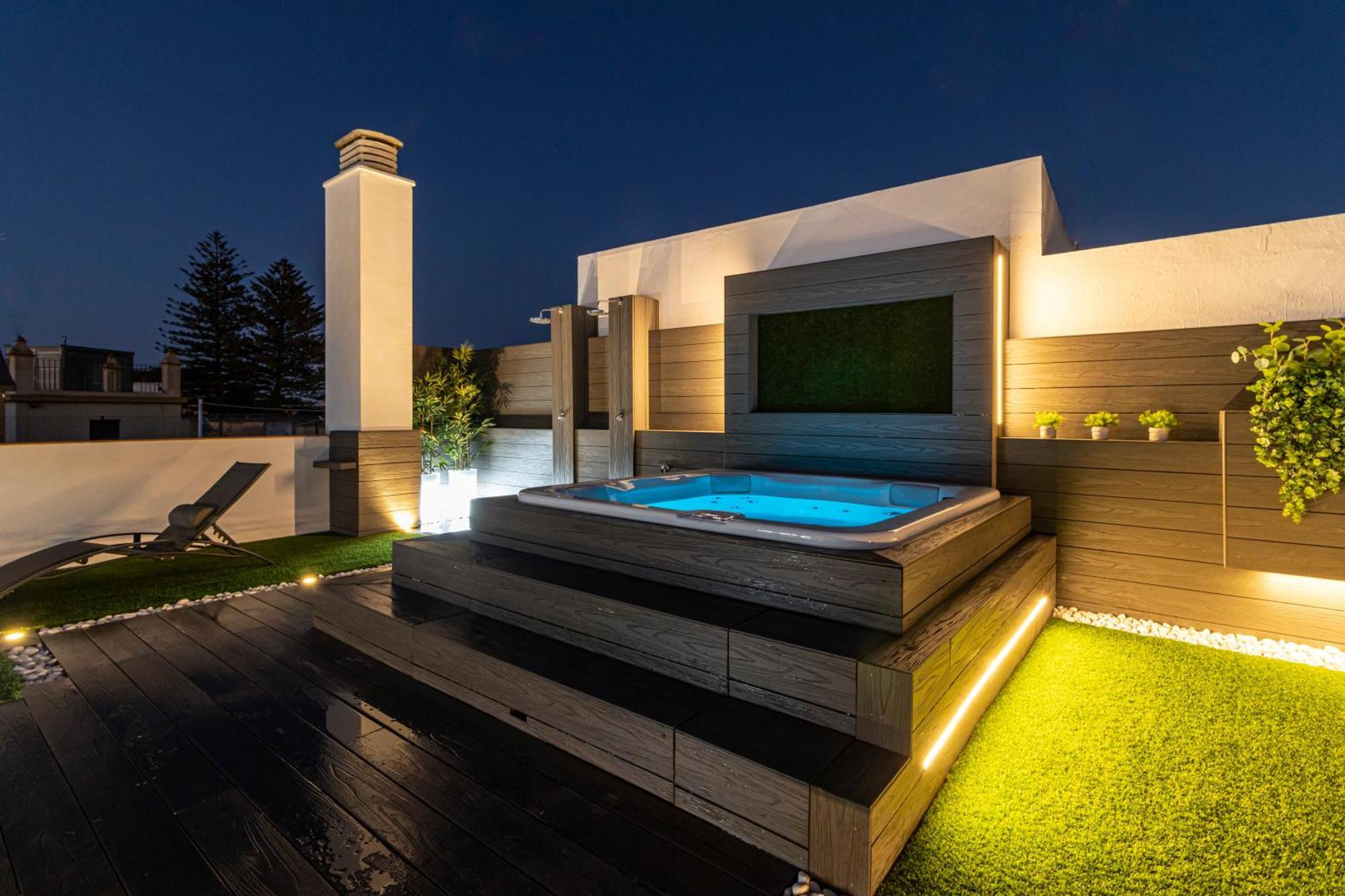 Allo Apartments Plateros Centro Jacuzzi Comunitario เฮเรซ เด ลาฟรอนเตรา ภายนอก รูปภาพ