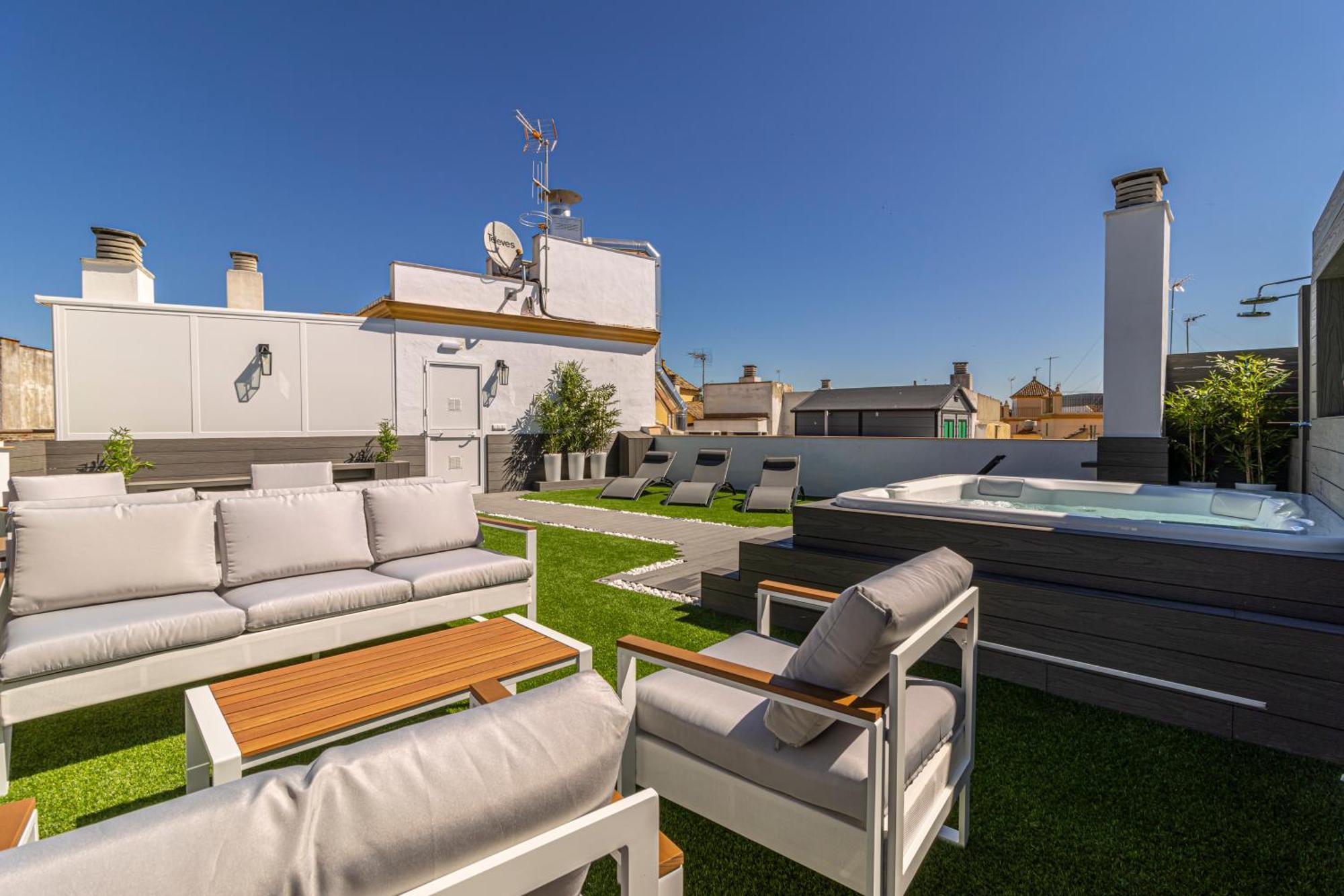 Allo Apartments Plateros Centro Jacuzzi Comunitario เฮเรซ เด ลาฟรอนเตรา ภายนอก รูปภาพ